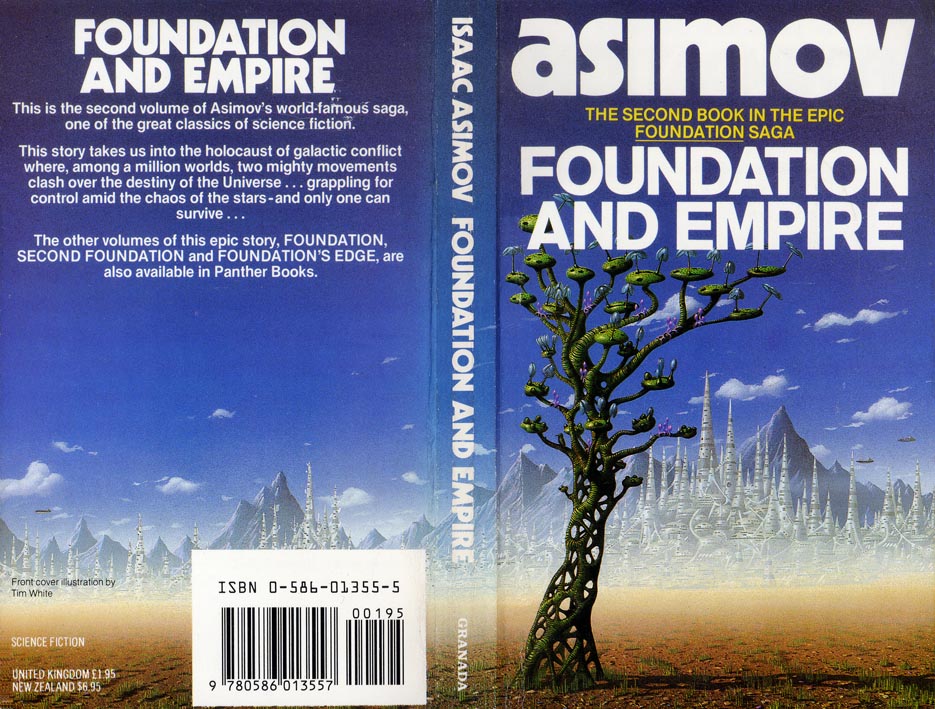 Isaac Asimov Foundation And Empire (Granada1984) cover art by Tim