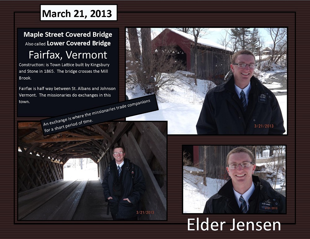 March 21, 2013 - Fairfax Covered Bridge