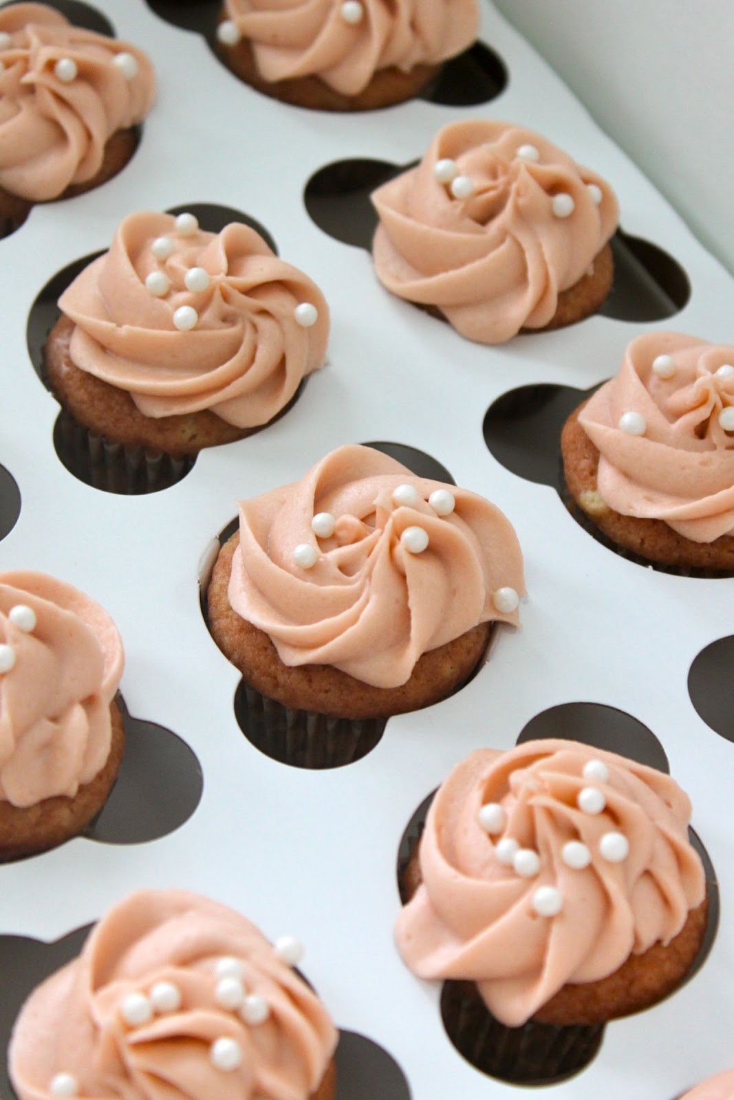 Baked Perfection Sweet Peach Tea Cupcakes