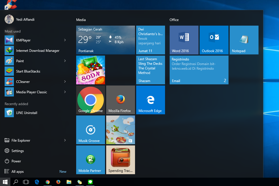 Cara Mudah Membuat Shortcut Folder Dan Item Di Start Menu Windows 10