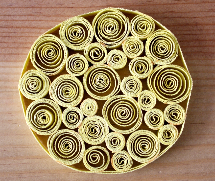 lightly enchanted Paper Quilled Sun