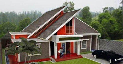 desain atap rumah minimalis dengan atap baja ringan