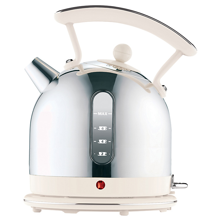 David Dangerous Dualit Dome Kettle, Canvas White