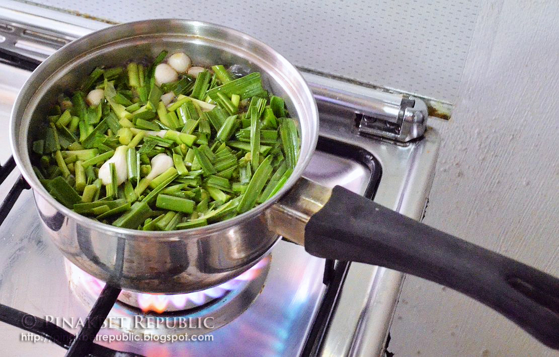 pinakbet a bawang, young garlic stew PINAKBET REPUBLIC