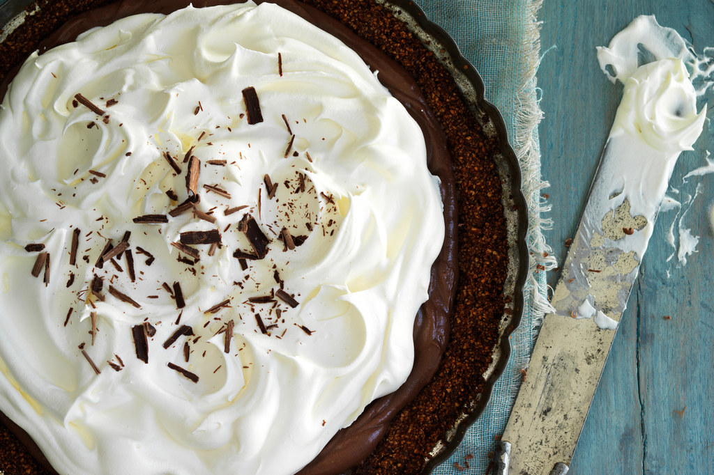 International food blog AMERICAN Chocolate Pies from Epicurious