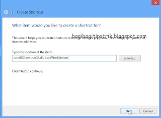 Browse Alamat File Lock Screen-nya