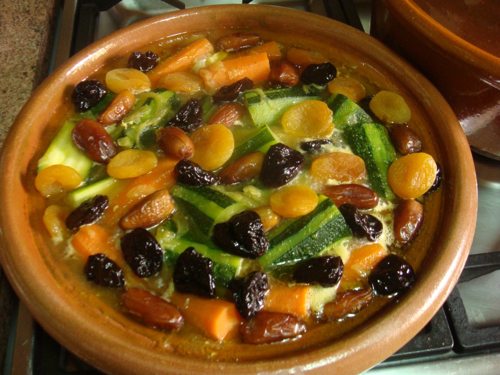 Sopita de la olla Tajine de pollo