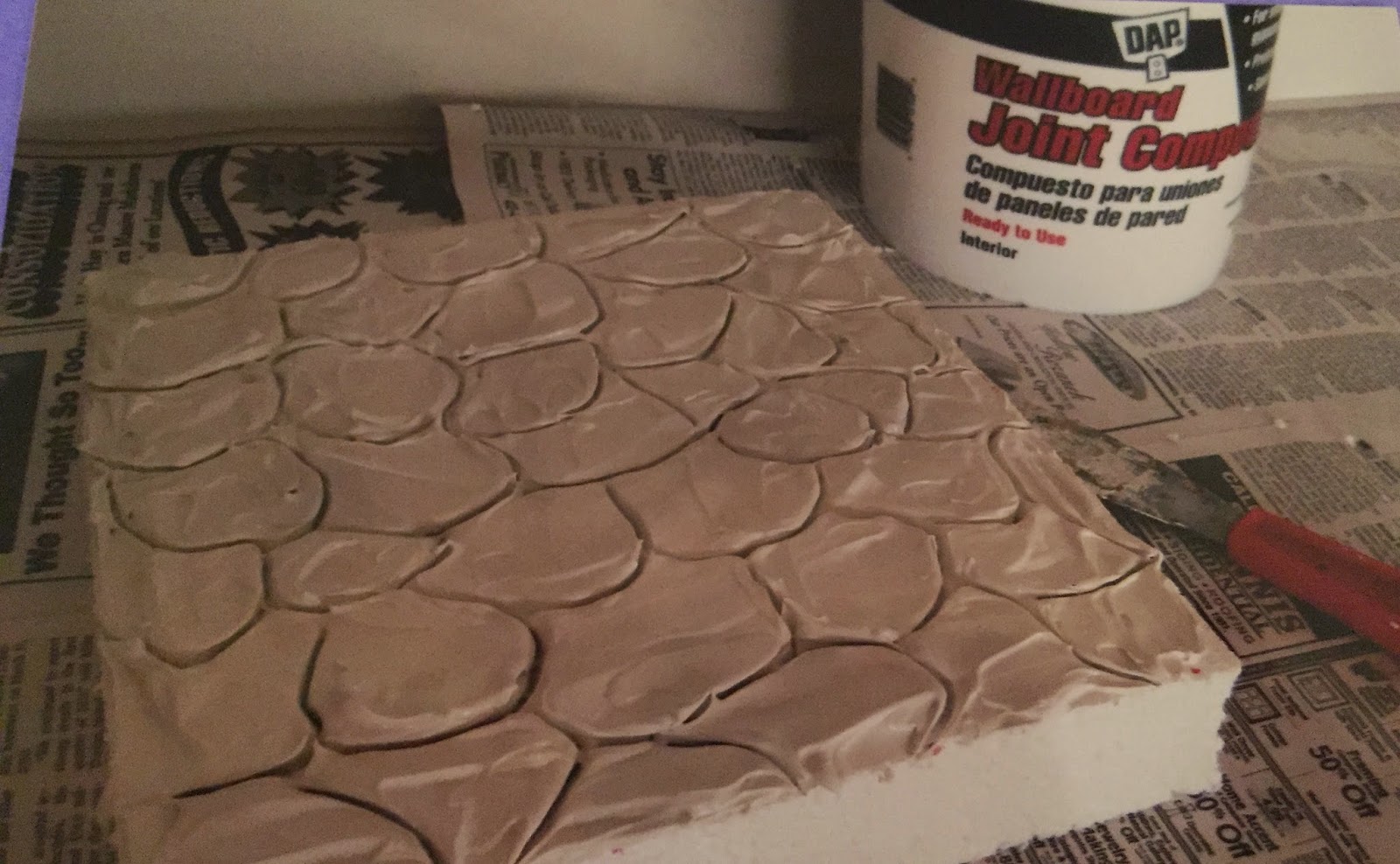 Sticks and Stones and Styrofoam May 2015