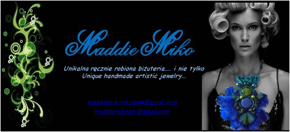 Maddie Miko Art, unikalna biżuteria artystyczna