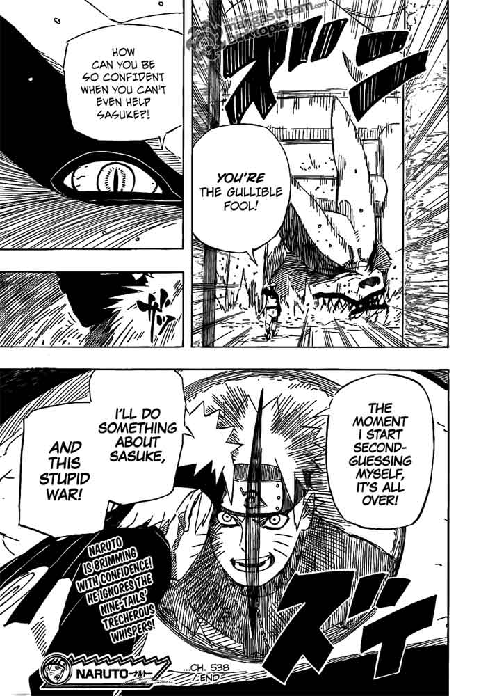 Naruto Shippuden 5 Tailed Beast. Naruto Manga Chapter 538
