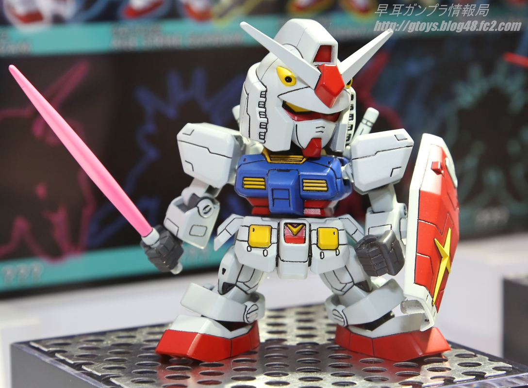 GUNDAM GUY SD Gundam EXSTANDARD RX782 Gundam On Display