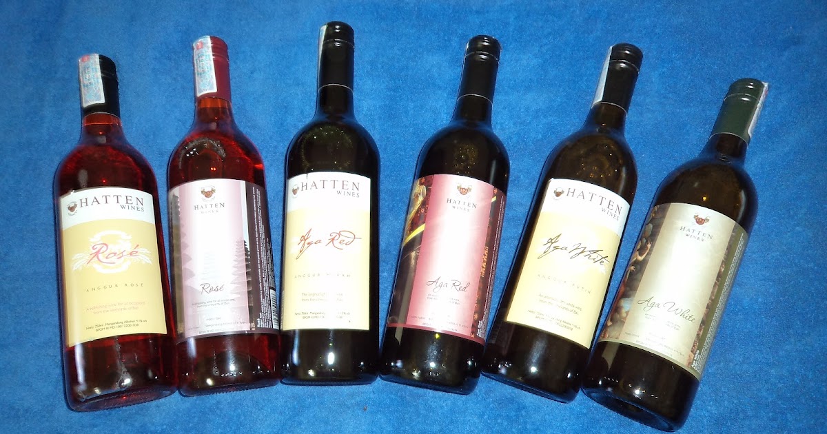 wine and spirit in bali sell / jual bali Wine Hatten Aga Red, White & Rose