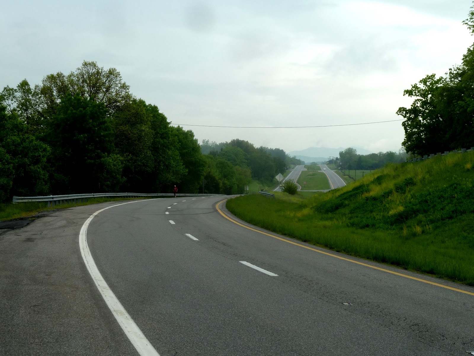 seniors walking across america POST 1115 MAY 12, 2013; LOW MOOR, VIRGINIA