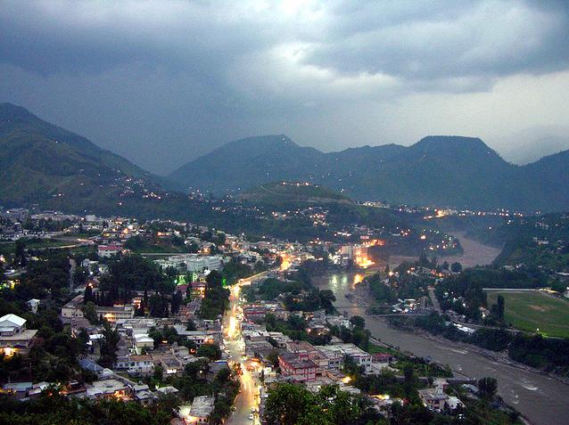 Muzaffarabad City And River Jhelum Wallpapers And Pictures | Beautiful