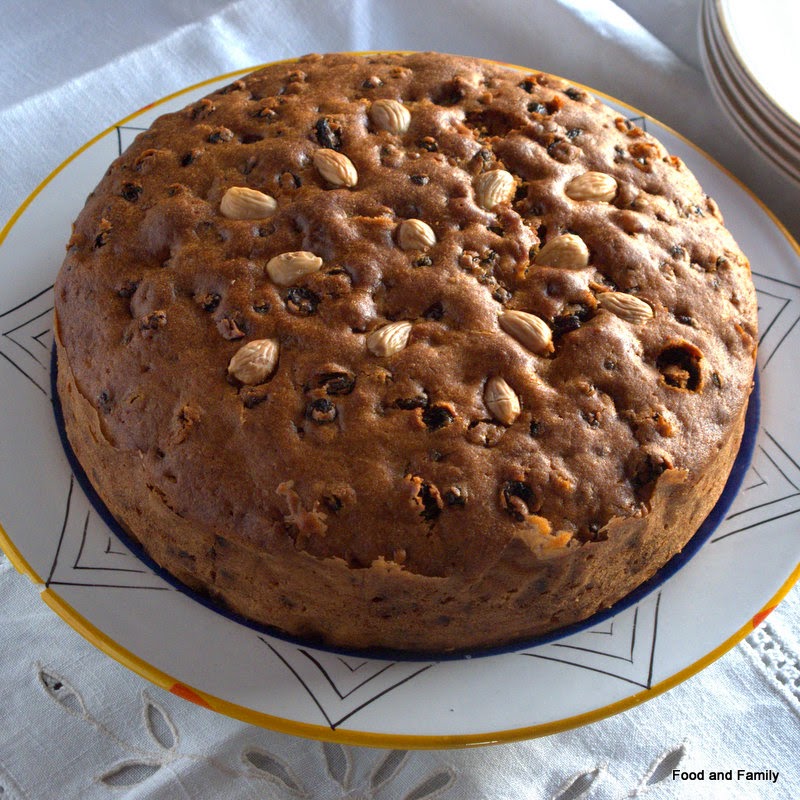 Food & Family Plain Fruit Cake No Icing Required