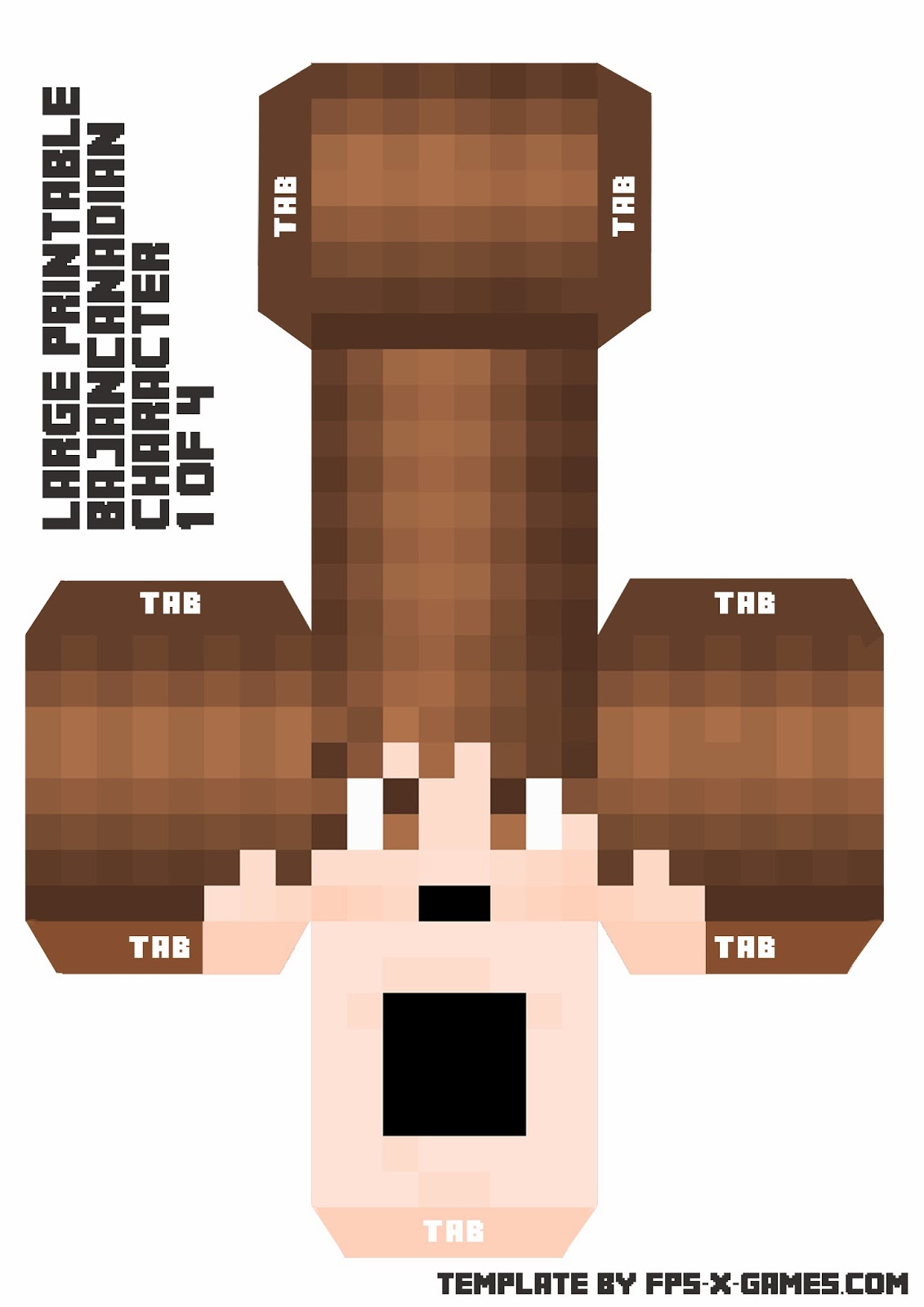 minecraft printout