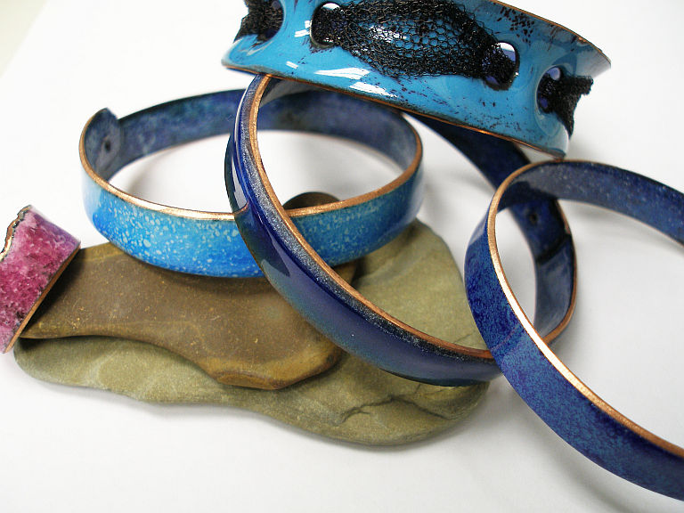 Eva Sherman Designs Kiln Fired Vs Torch Fired Enameling