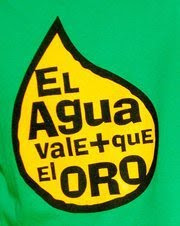 Campaña El agua vale +  que el oro en defensa del agua y los recursos naturales