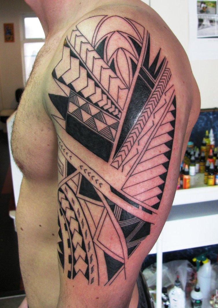Samoan Style Tattoo Samoan Tattoo
