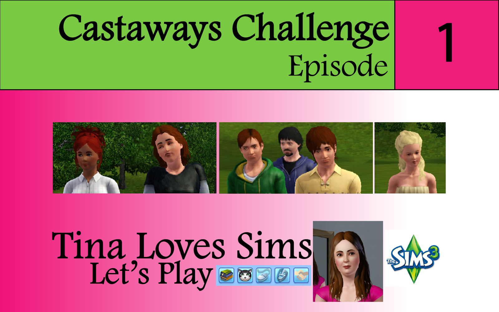 Sims 3 - Castaways Challenge