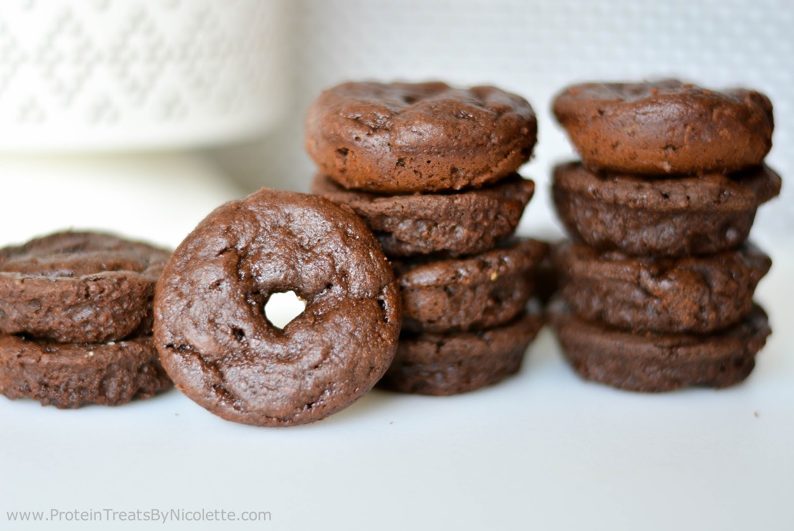 Protein Treats By Nicolette Mini Chocolate Brownie Protein Donuts