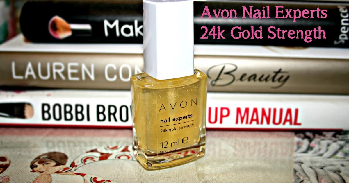 The My Times Avon Nail Experts 24k Gold Strength First Look