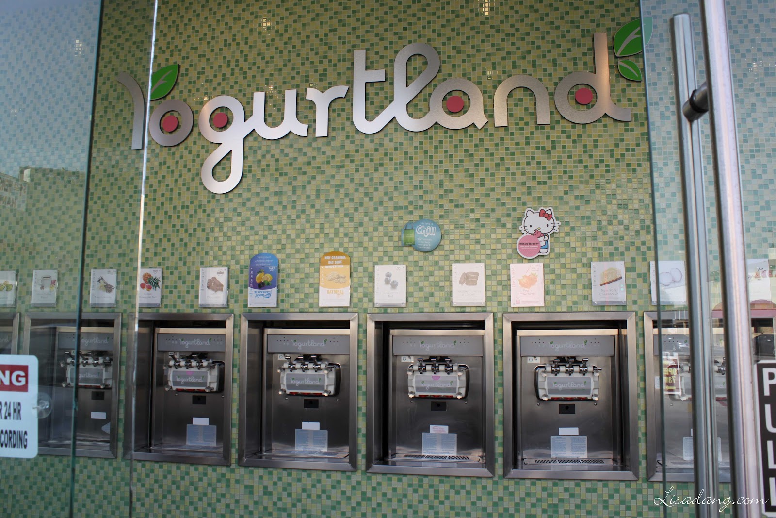 Dang It Delicious Yogurtland...and The Cheesecake Factory at The Grove