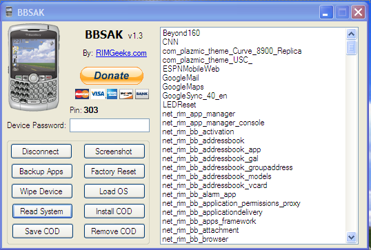 King Smartphones: Download Blackberry Software BBSAK 1.3: Better.