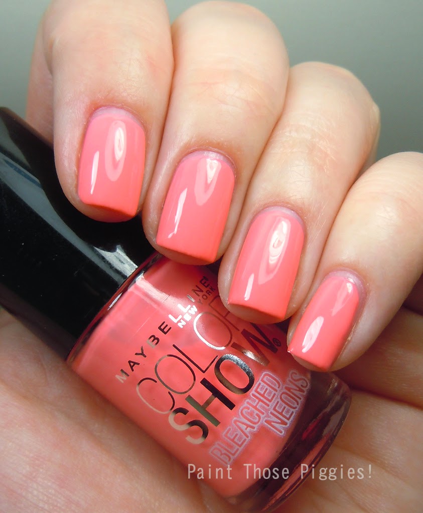 Paint Those Piggies! Maybelline Bleached Neons Collection (7 polishes)