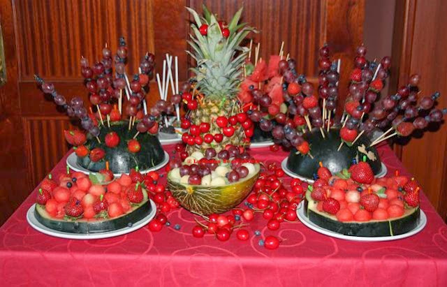 La cocina de mi abuelo: Mesa de frutas La cocina de mi abuelo: Mesa de frutas