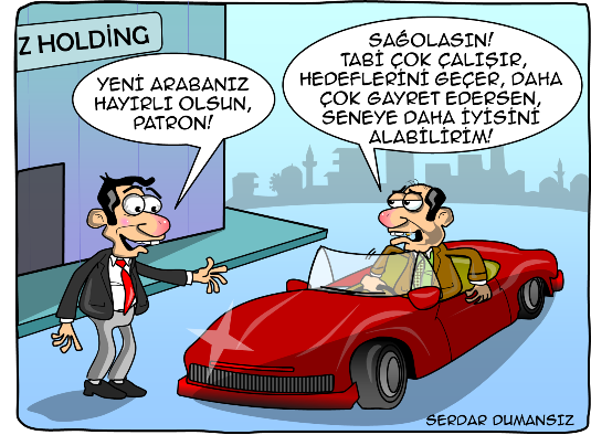 Karikatur Sepeti Gayret Edersen