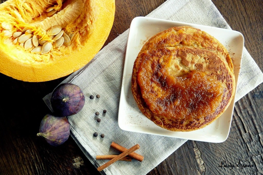 Haitańskie dyniowe Pancakes Haitańskie dyniowe Pancakes