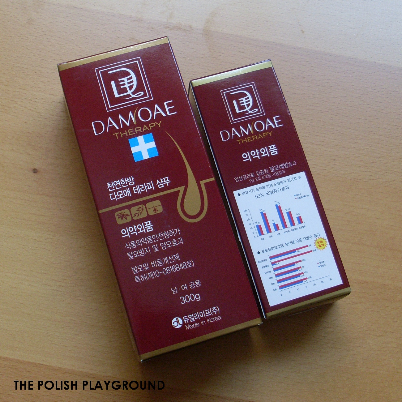 DAMOAE Therapy Shampoo and Therapy Tonic Review