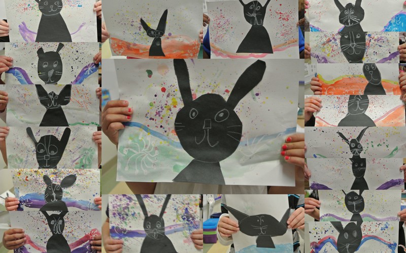 Easter art project Teaching with Jennifer