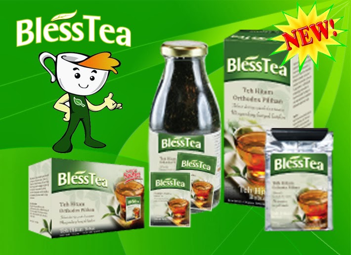 khasiat blesstea menurunkan kolesterol,resiko serangan jantung,mencegah aterosklerosis,menurunkan hipertensi,memperkecil resiko stroke, memiliki manfaat anti diabetes,anti kanker,meningkatkan metabolisme, merampingkan tubuh,mempertahankan berat badan,meningkatkan vitalitas
