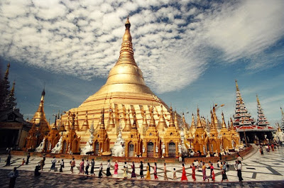 Giá vé máy bay đi Myanmar - Chùa Swedagon