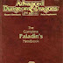 2nd Ed AD&D Paladin Character Sheet