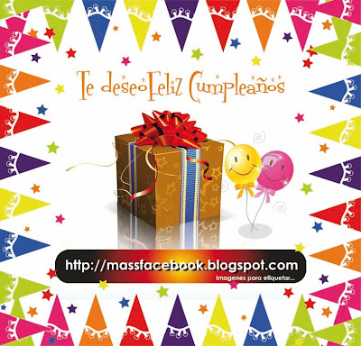 Te deseo feliz cumpleaños | Imagen para etiquetar en FACEBOOK