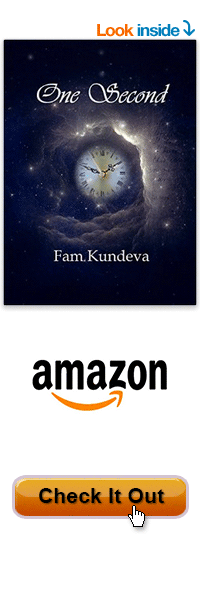 "One Second" poetry book by Fam Kundeva: