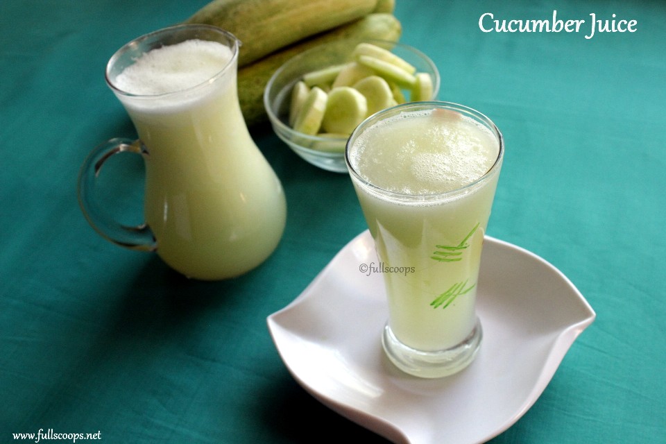 Cucumber Juice Summer Drinks Full Scoops A food blog with easy