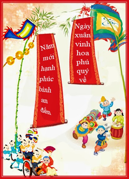 Câu đối ngày tết | Hình ảnh câu đối đỏ ngày tết | Liễn tết