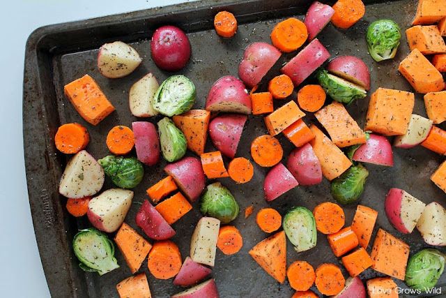Roasted Fall Vegetables Recipe - an easy and delicious side dish idea!