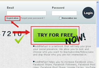 Cara Mendaftar addmefast