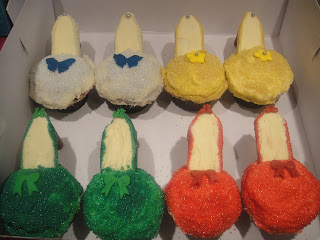 Shoe Cupcakes