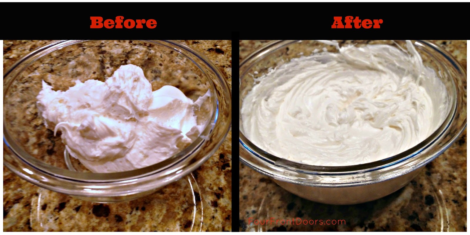 Four Front Doors Get More From Canned Frosting