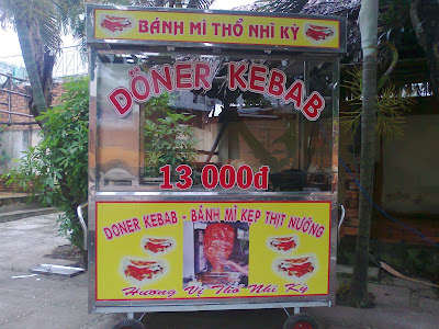 Bán xe bánh mì doner kebab  Q9