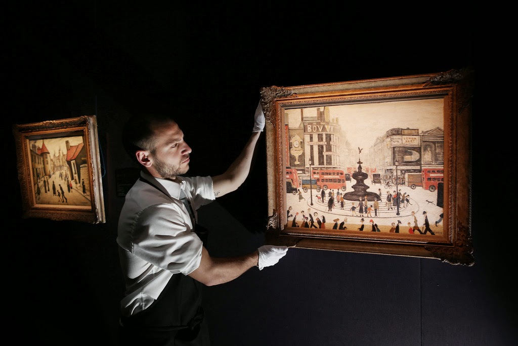 Sotherby's 'Lowry: The A.J. Thompson Collection' Auction 25 March 2014