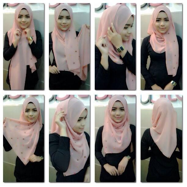 9 cara memakai jilbab segi tiga terbaru 2018 mudah modis 9 cara memakai jilbab segi tiga terbaru 2018 mudah modis