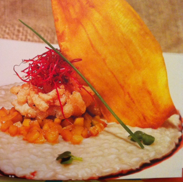 LE GUSTOSE RICETTE DI NONNA MARIA Risotto con patate dolci e baccalà