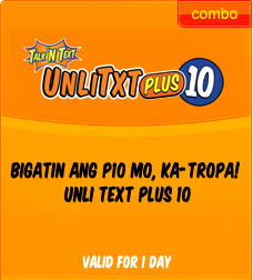 Talk N Text UNLITXT PLUS 10